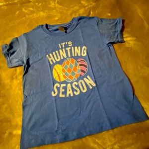 NWT - Hunting Season Blue T Kids XS 5-6